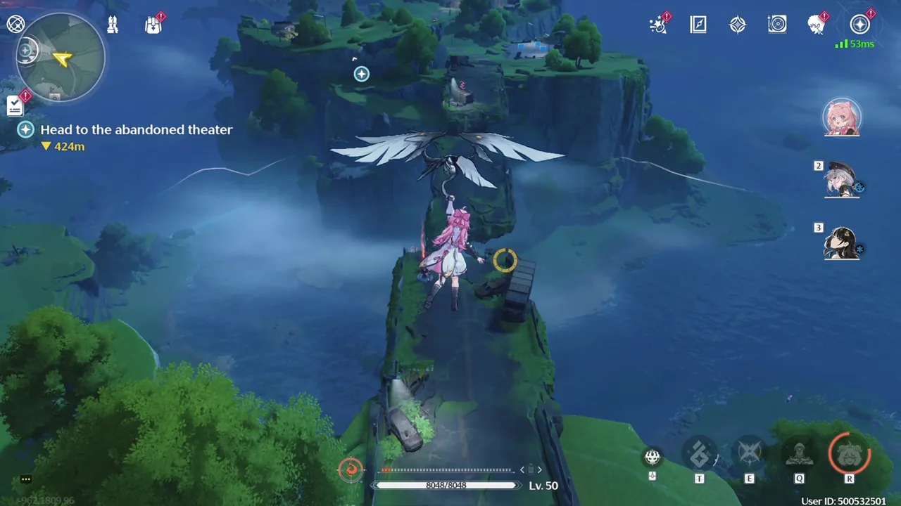 Wuthering Waves character cosmetics and gear appearance options